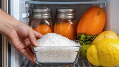 Por que deve pôr sal no frigorífico: uma dona de casa partilhou um truque eficaz