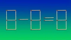 Que fósforo deve mover e para onde, para que a igualdade fique correta — teste astuto